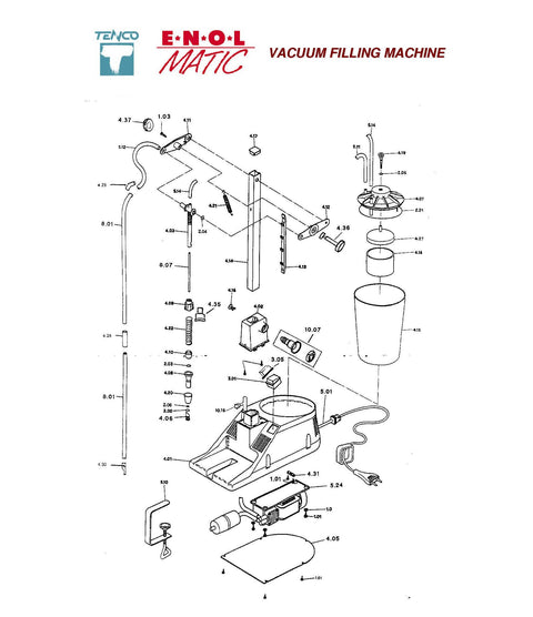 enolmatic-bottle-filler-parts-diagram