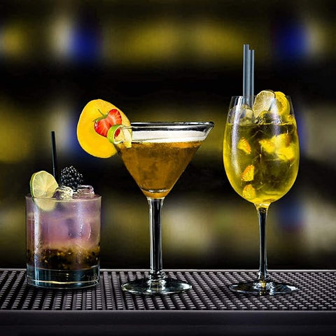 bar-mats-with-glasses-on-them