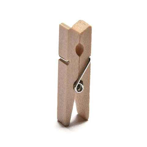 Mini Wood Clothespin for Cocktail Garnishes