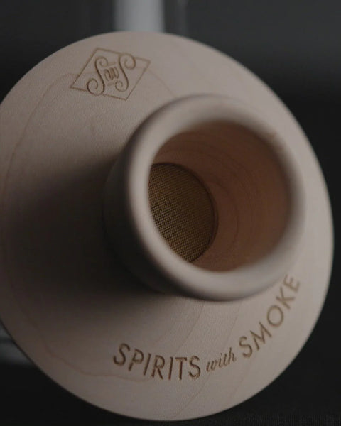 smoked-cocktail-wood-saucer