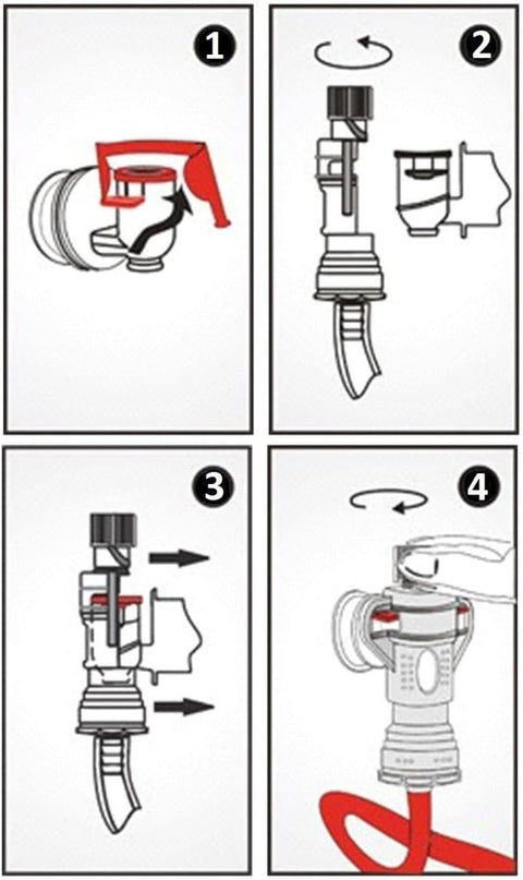 Bag in a Box Wine Filler Adapter