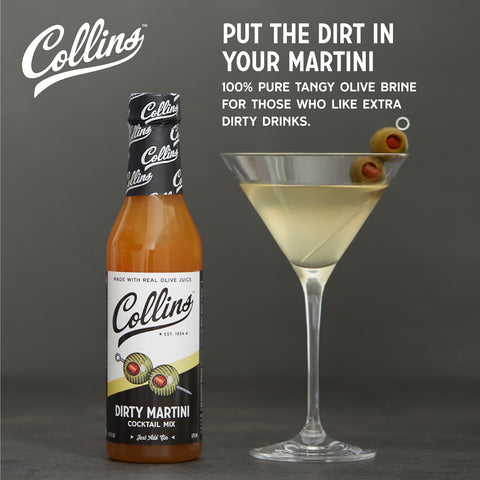 Collins Dirty Martini Cocktail Mix