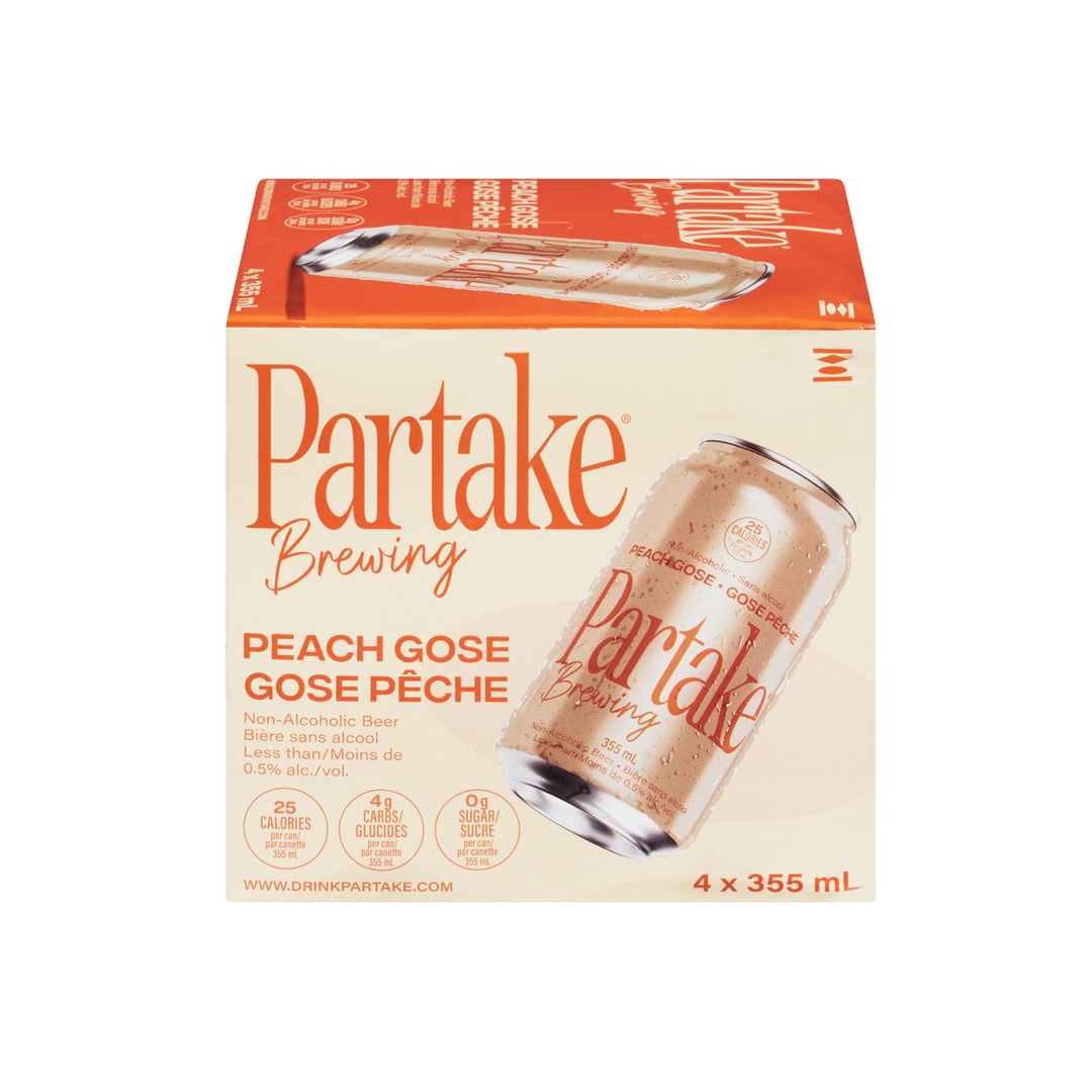 Partae Partake Peach Gose Non-Alcoholic Beer – Barkeep General Store